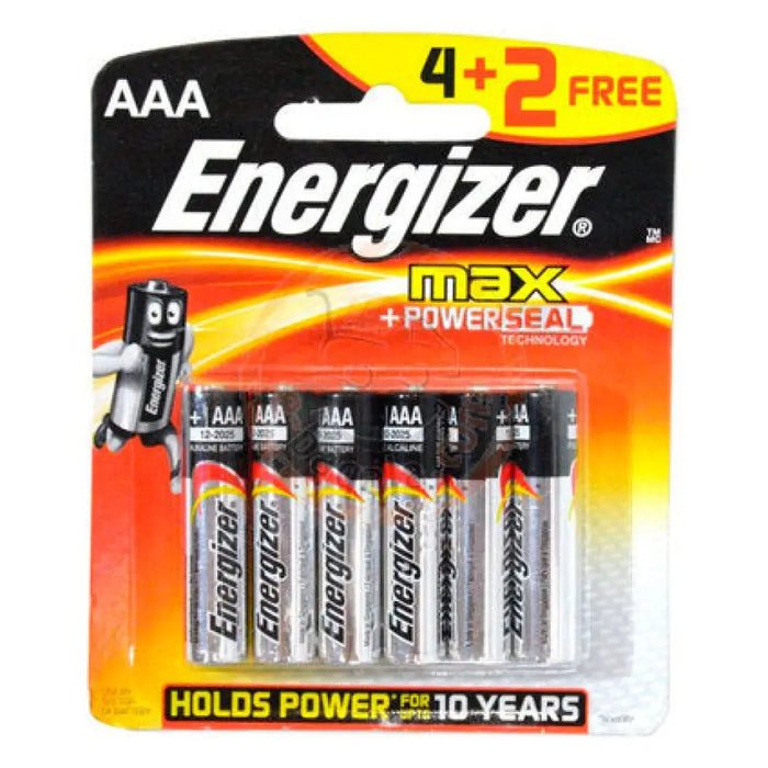 АЛКАЛНА БАТЕРИЯ MAX AAA 1.5V ENERGIZER MAX AAA