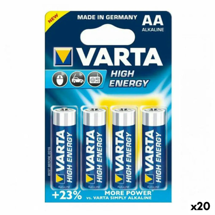Алкална батерия Varta AA LR06 1,5 V 2930 mAh 1,5 V (20 броя)