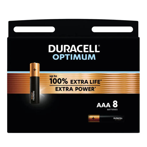 Алкална батерия DURACELL OPTIMUM MX2400 LR03 AAA /8 бр.
