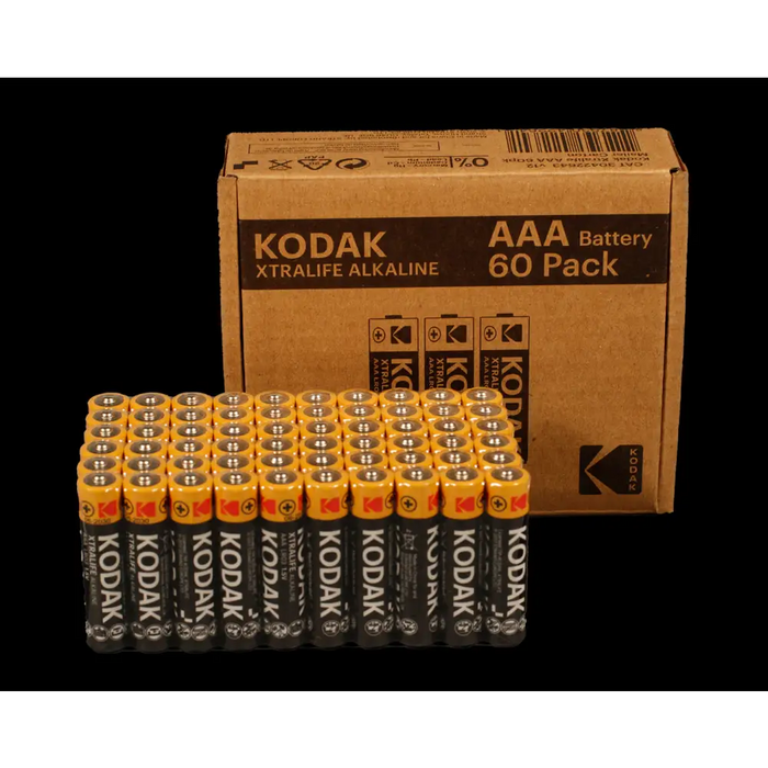 Алкална батерия Kodak XTRALIFE AAA (60 пакета)