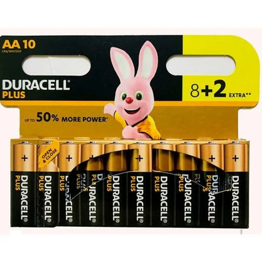 Алкални батерии DURACELL Plus 1,5 V LR06 (12 броя)