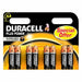 Алкални батерии DURACELL LR06 LR6 AA 1.5V (8 pcs)