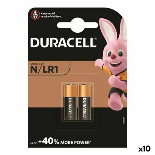 Алкални батерии DURACELL LR1 2 Части (10 броя)