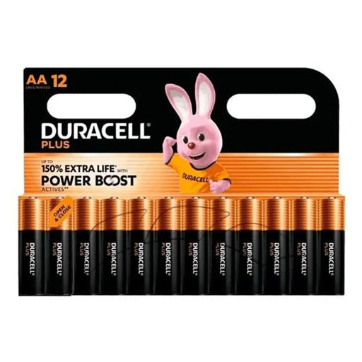 Алкални батерии DURACELL PLUS POWER 1,5 V LR06 12 Части (12