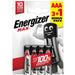 АЛКАЛНИ БАТЕРИИ ENR MAX ALK AAA 3 + 1 CHP4 ENERGIZER