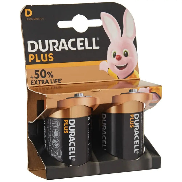 Алкални батерии LR20 DURACELL Plus Power D