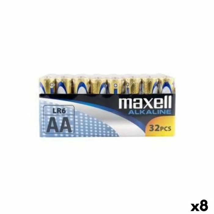 Алкални батерии Maxell LR06 1,5 V (32 Части) (8 броя)