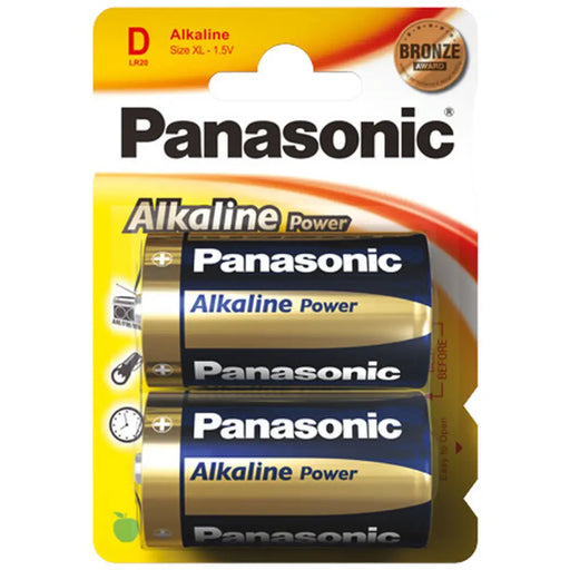 Алкални батерии Panasonic Corp. Bronze LR20 1,5 V Вид D (2