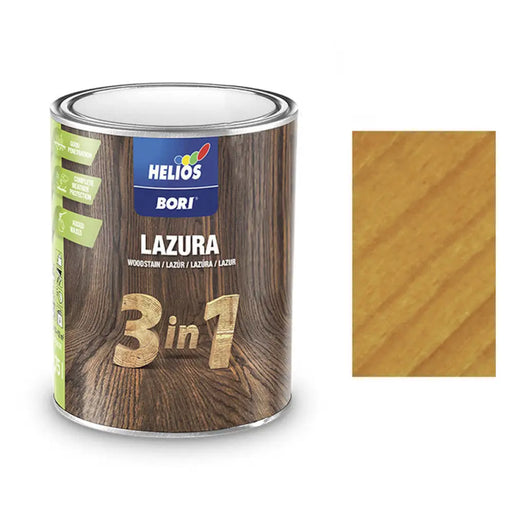 АЛКИДЕН ЛАК ЗА ДЪРВО 3В1 БАДЕМ 750 ML HELIOS BORI