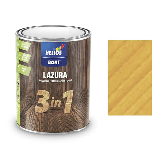 АЛКИДЕН ЛАК ЗА ДЪРВО 3В1 ДЪБ 750 ML HELIOS BORI