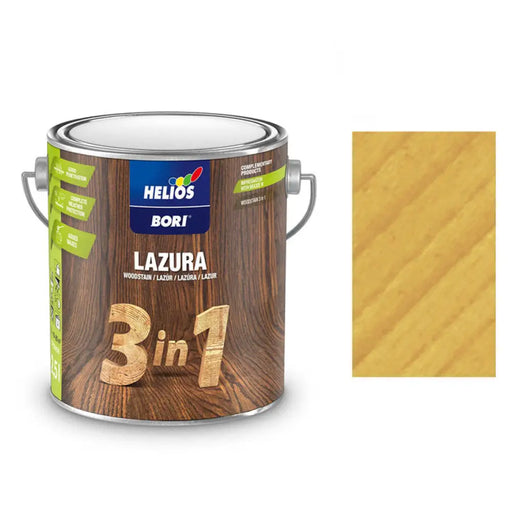 АЛКИДЕН ЛАК ЗА ДЪРВО 3В1 ДЪБ 2.5 L HELIOS BORI