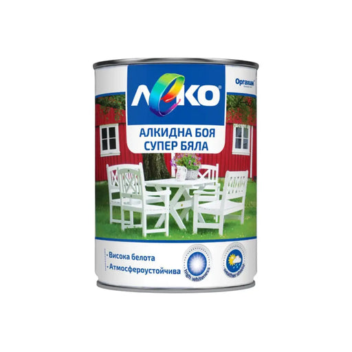 АЛКИДНА БОЯ СУПЕР БЯЛА LEKO