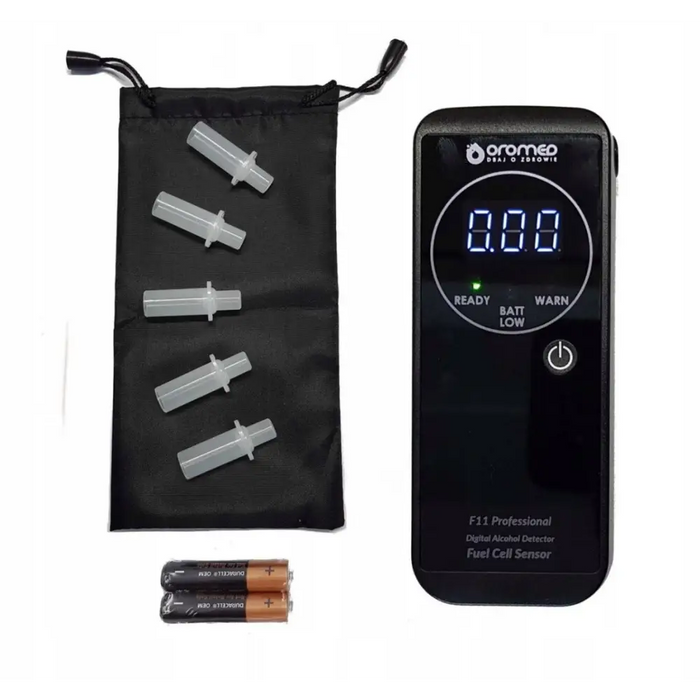Алкотестер Oromed F11 PROFESSIONAL - 4% 0.05% Черен