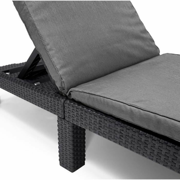 Lamamistool Allibert by KETER Daytona De Luxe 187 x 58 x 29 cm Сив
