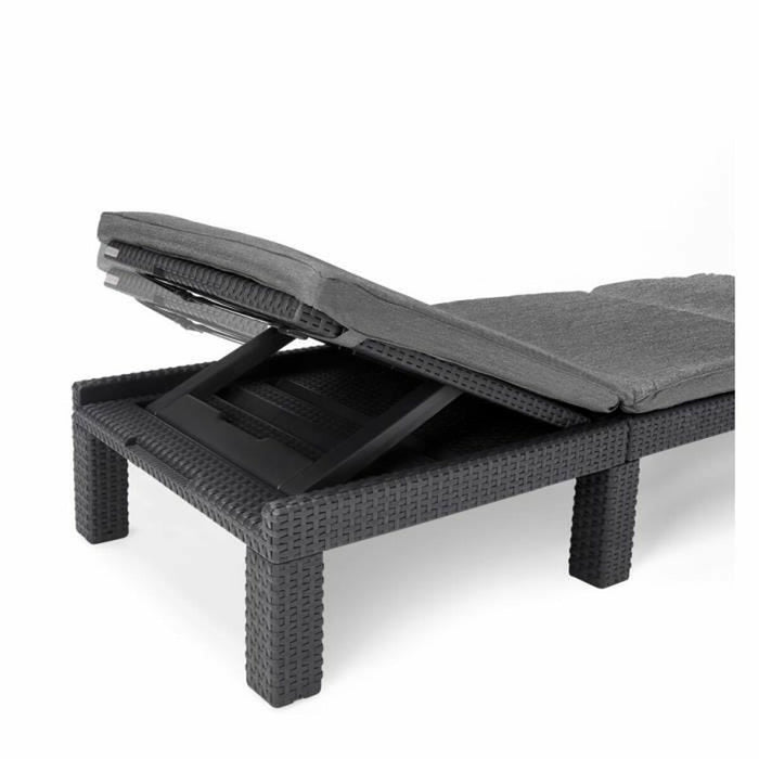 Lamamistool Allibert by KETER Daytona De Luxe 187 x 58 x 29 cm Сив
