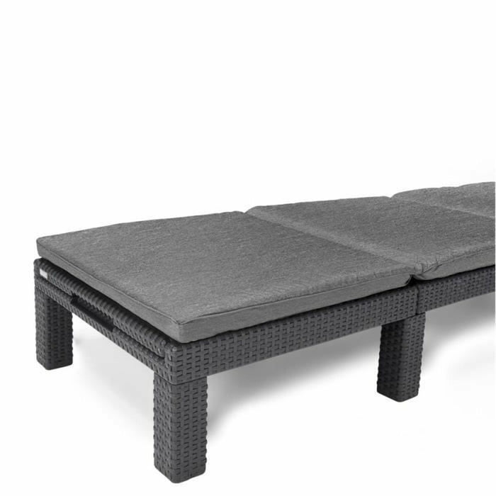 Lamamistool Allibert by KETER Daytona De Luxe 187 x 58 x 29 cm Сив