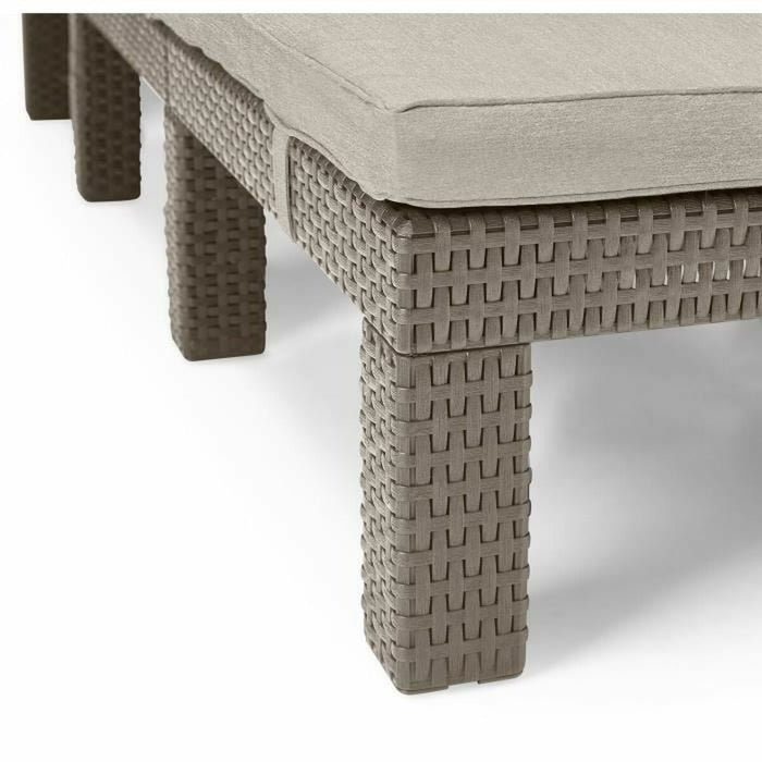 Lamamistool Allibert by KETER Daytona 195 x 65 x 25,5 cm Бежов