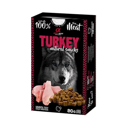 ALPHA SPIRIT Turkey natural snacks - лакомство за кучета