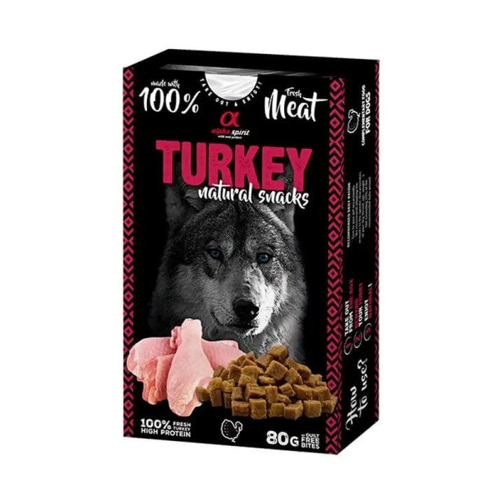 ALPHA SPIRIT Turkey natural snacks - лакомство за кучета