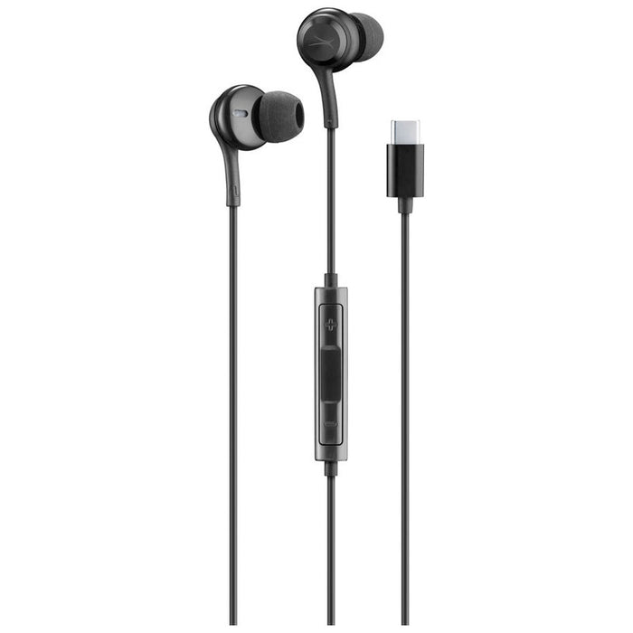 СТЕРЕО СЛУШАЛКИ ALTEC IN-EAR USB-C BK