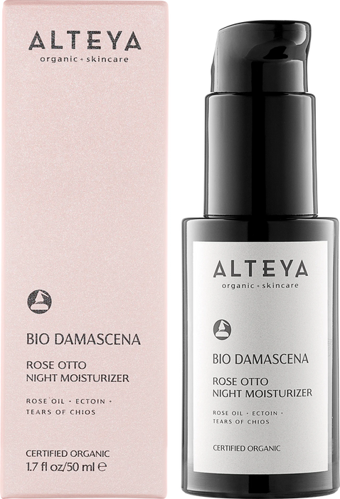 Био нощен крем за лице Bio Damascena, 50 ml