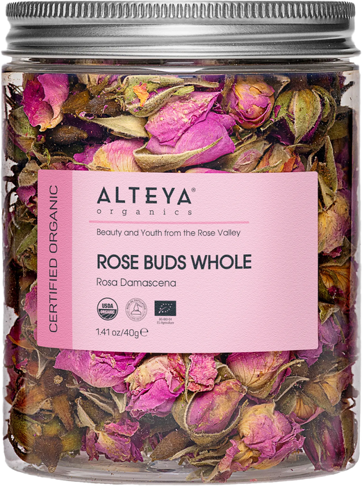 Био сухи розови пъпки, 40 g