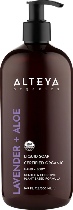 Био течен сапун с лавандула и алое, 500 ml