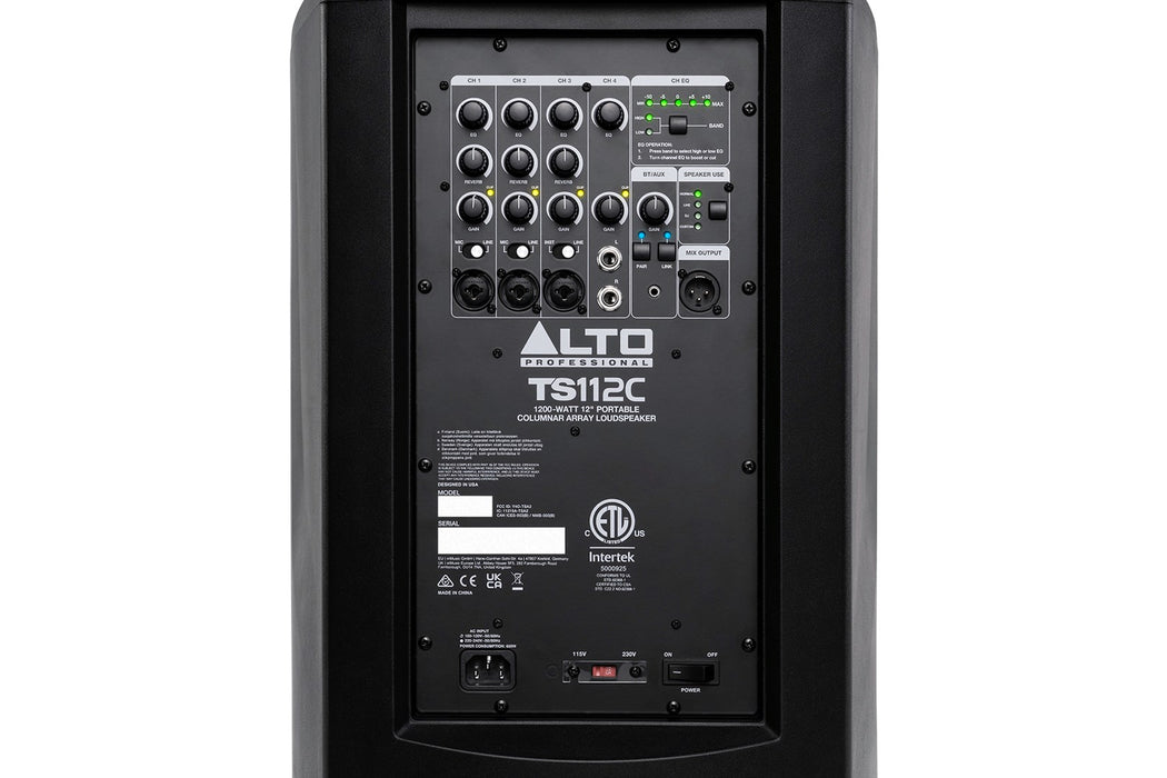 Alto TS112C - активна колонна система, 1200W