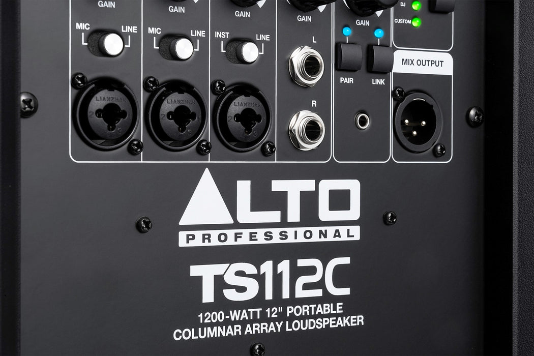 Alto TS112C - активна колонна система, 1200W