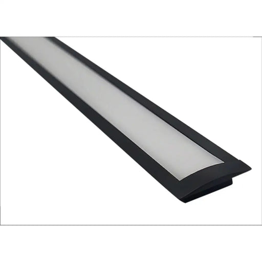 АЛУМИНИЕВ ПРОФИЛ ЗА ВГРАЖДАНЕ ЧЕРЕН МАТ 2M D-IL