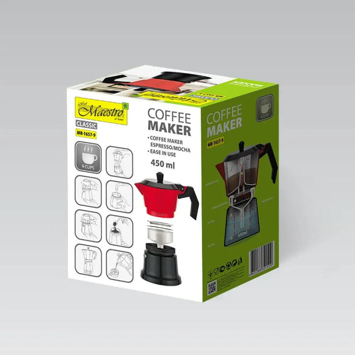 Алуминиева кафе машина Maestro MR-1657-9
