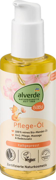 Био бадемово олио за бебета 3в1, 0+м, 100 ml