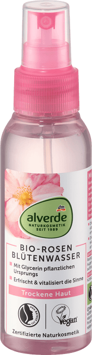 Био розова вода за лице, 100 ml