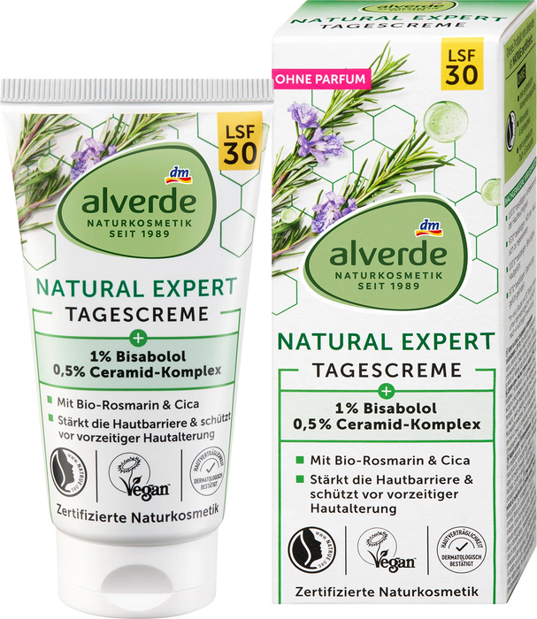 Дневен крем Natural Expert SPF 30, 50 ml