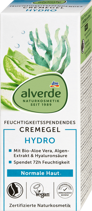 Хидратиращ крем-гел за лице Hydro, 50 ml