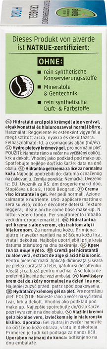 Хидратиращ крем-гел за лице Hydro, 50 ml
