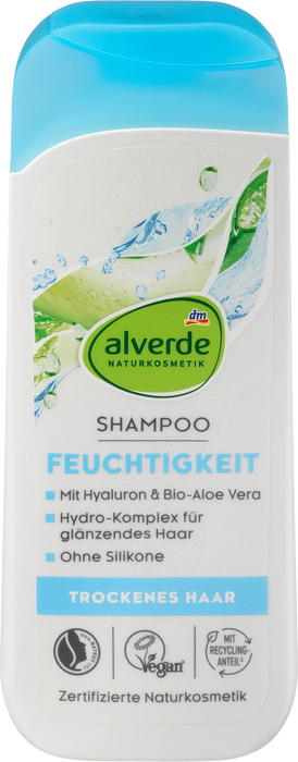 Хидратиращ шампоан с хиалурон и био алое вера, 200 ml