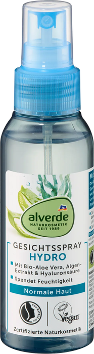 Хидратиращ спрей за лице Hydro, 100 ml