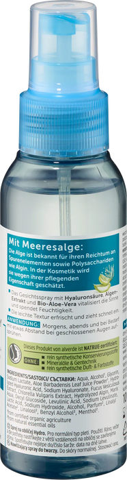 Хидратиращ спрей за лице Hydro, 100 ml