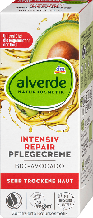 Крем за лице Intensive Repair с био авокадо, 50 ml