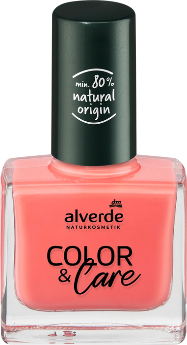 Лак за нокти Color & Care, 80 Peach Coral, 10 ml