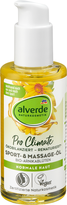 Масажно олио Pro Climate с био цветове от арника, 100 ml