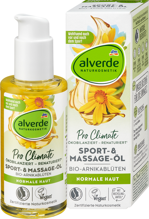 Масажно олио Pro Climate с био цветове от арника, 100 ml