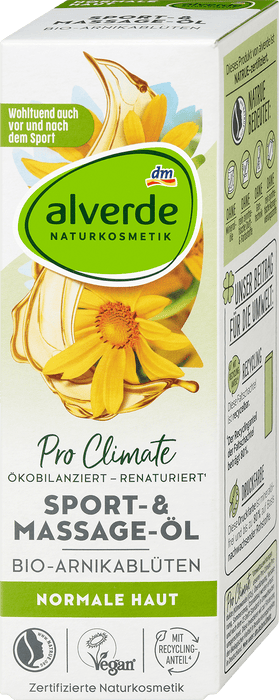Масажно олио Pro Climate с био цветове от арника, 100 ml