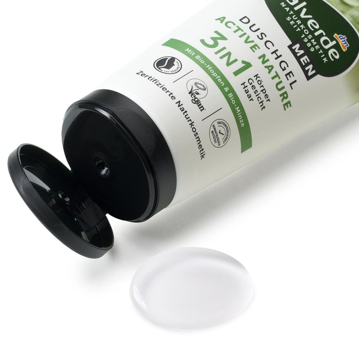 Душ гел Active Nature 3 в 1, 200 ml