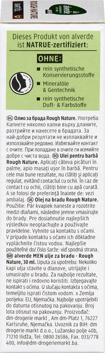 Олио за брада Rough Nature, 30 ml