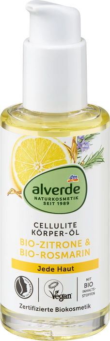 Олио против целулит с био лимон и био розмарин, 100 ml