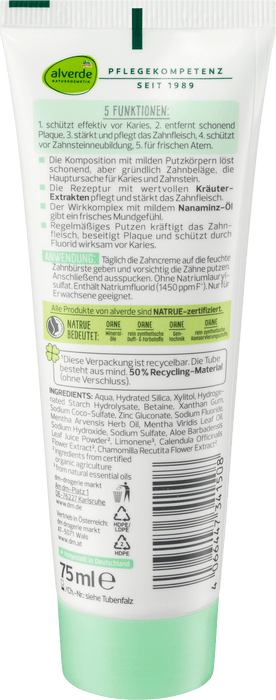 Паста за зъби Мароканска мента 5в1, 75 ml