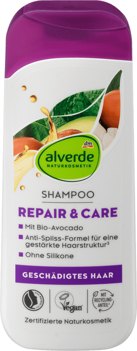 Шампоан Repair с био авокадо и био масло от ший, 200 ml