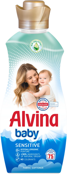 Омекотител за дрехи baby Sensitive, 75 пранета, 1 650 ml